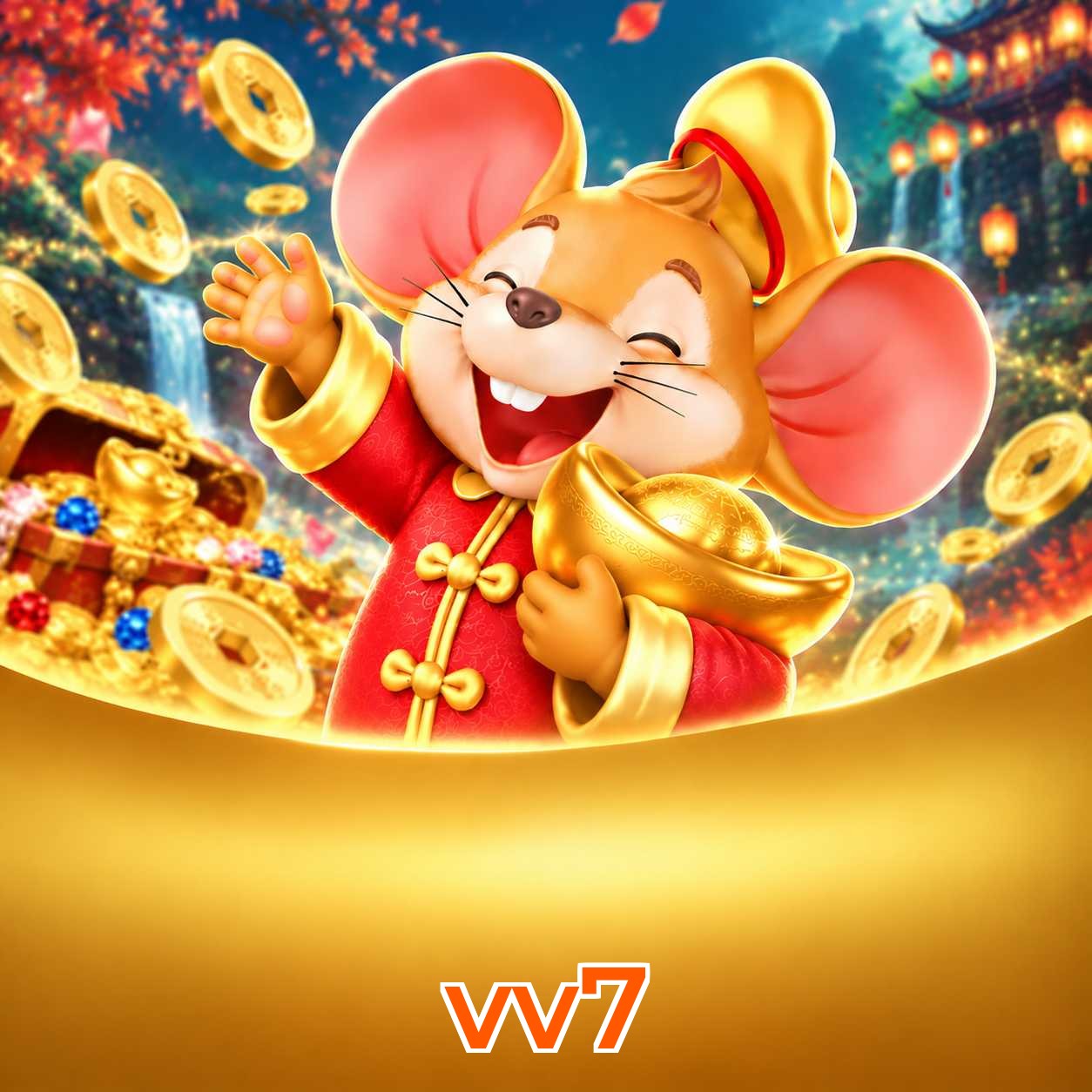 Grandes ganhos no cassino ao vivo da vv7